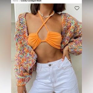 Princess Polly Candy Cardigan